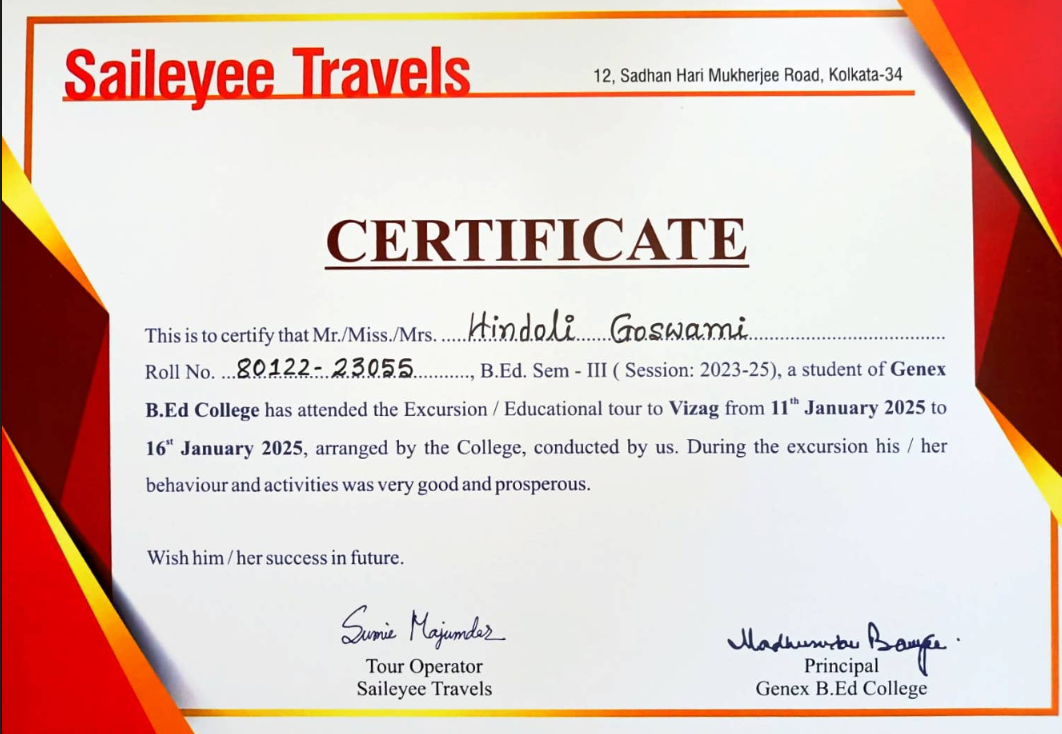 Certification 1